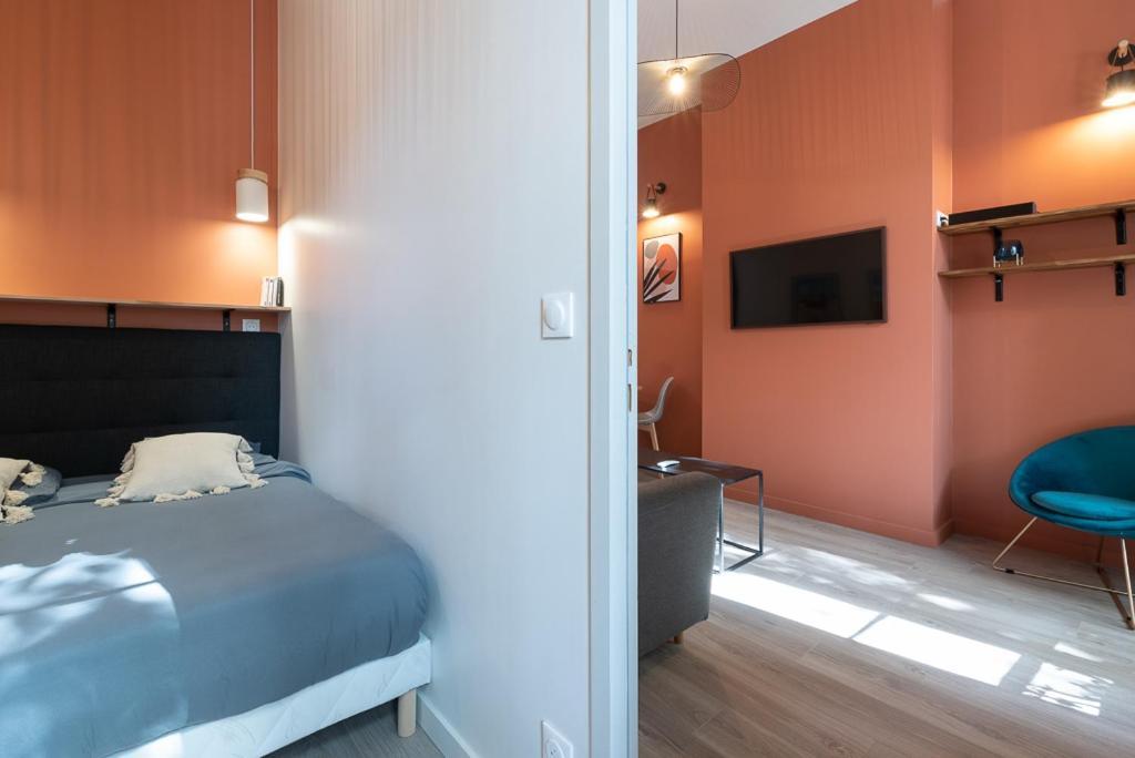 Appart T2 Voltaire - Chambre Separee - Part Dieu Lyon Dış mekan fotoğraf