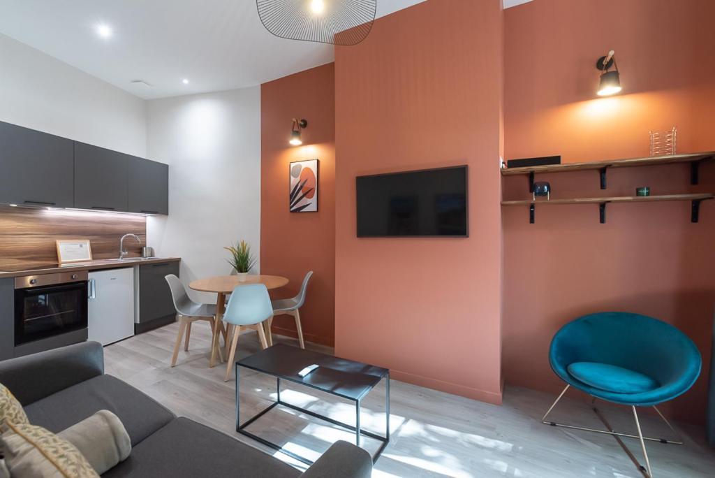 Appart T2 Voltaire - Chambre Separee - Part Dieu Lyon Dış mekan fotoğraf